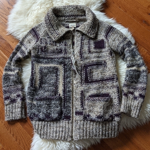 ARITZIA Wilfred free knit cardigan sweater - Picture 1 of 8